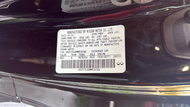 Used 2021 INFINITI Q60 Red Sport 400 w/ Cargo Package RWD image 28