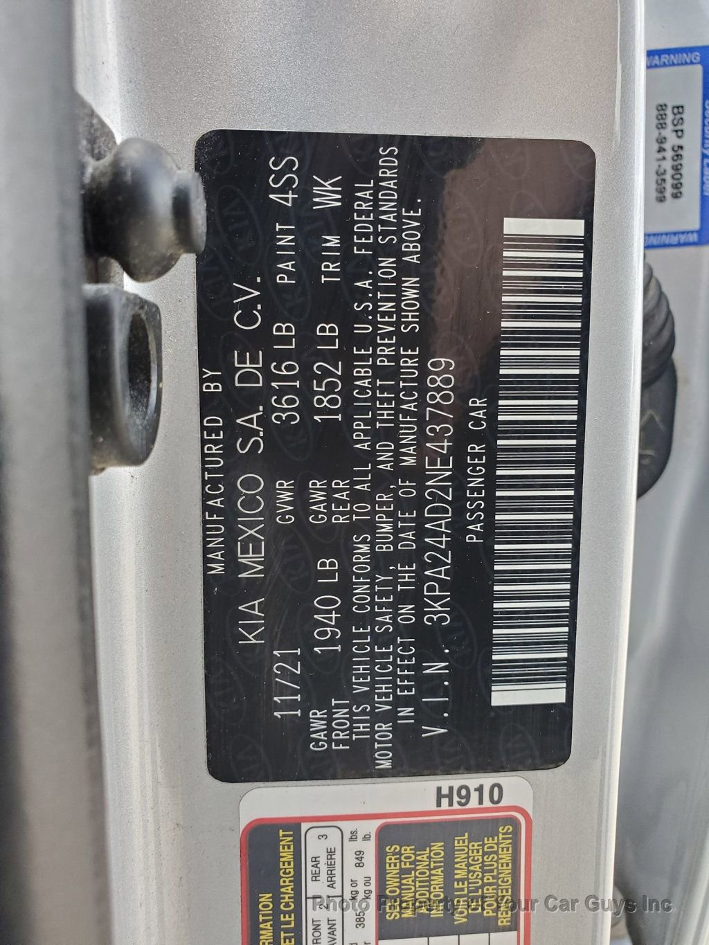 Used 2022 Kia Rio LX FWD image 26