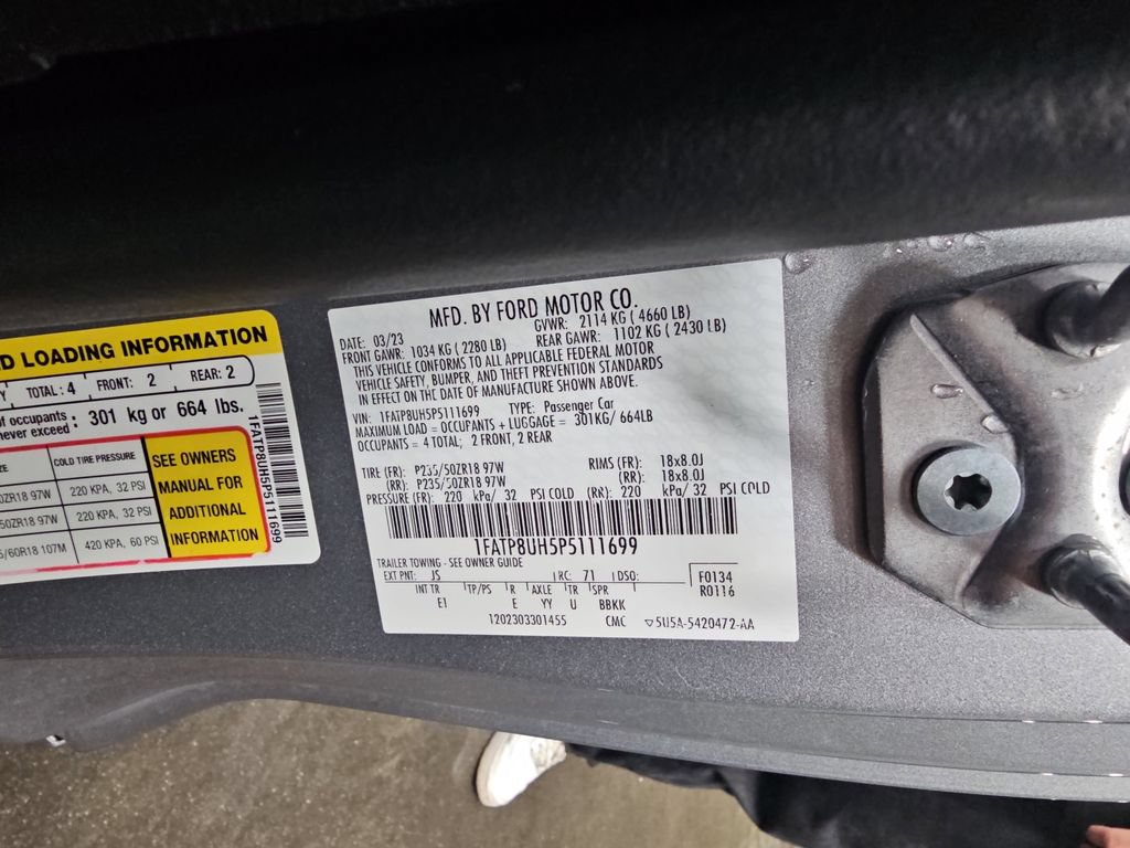 Used 2023 Ford Mustang Premium RWD image 34