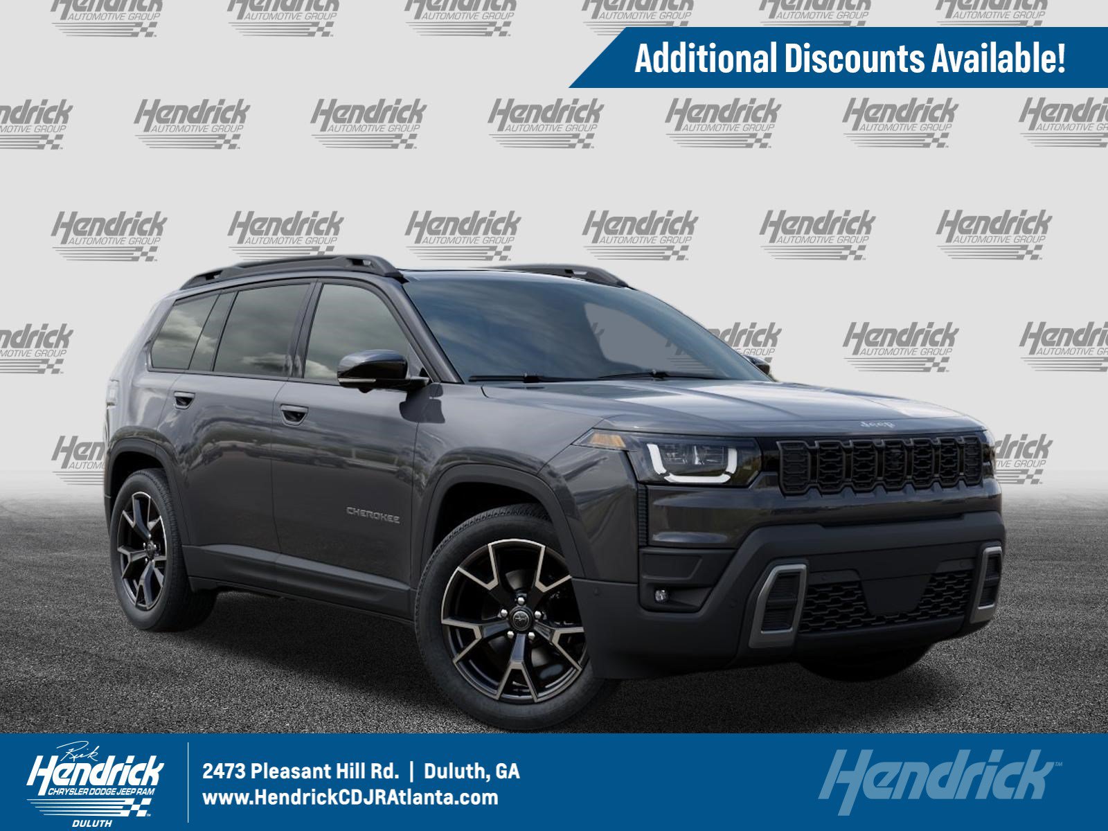 New 2026 Jeep Cherokee Overland AWD/4WD image 1
