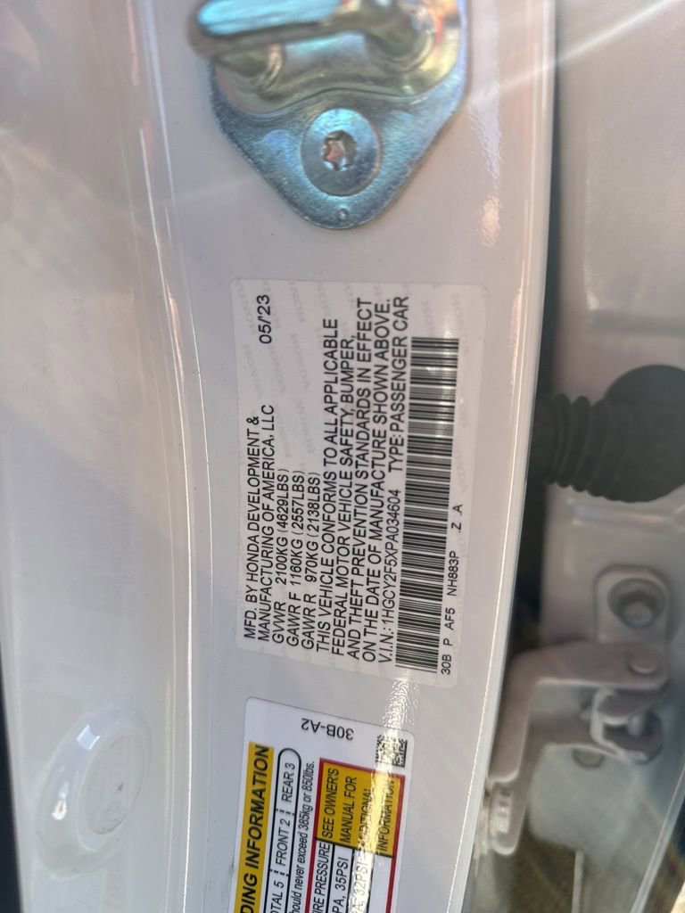 Certified 2023 Honda Accord Sport image 23