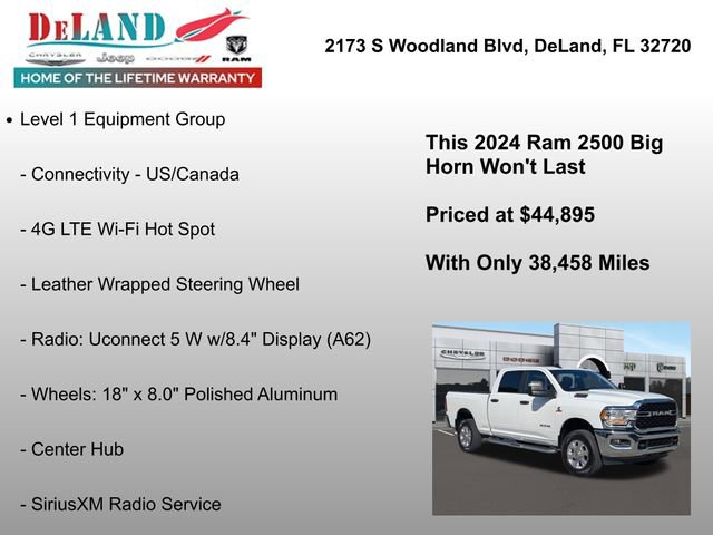 Used 2024 RAM 2500 Big Horn image 30