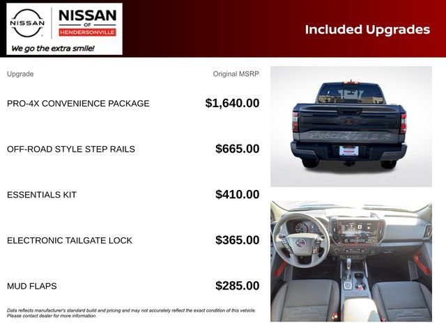 New 2026 Nissan Frontier PRO-4X w/ Pro-4x Convenience Package image 2