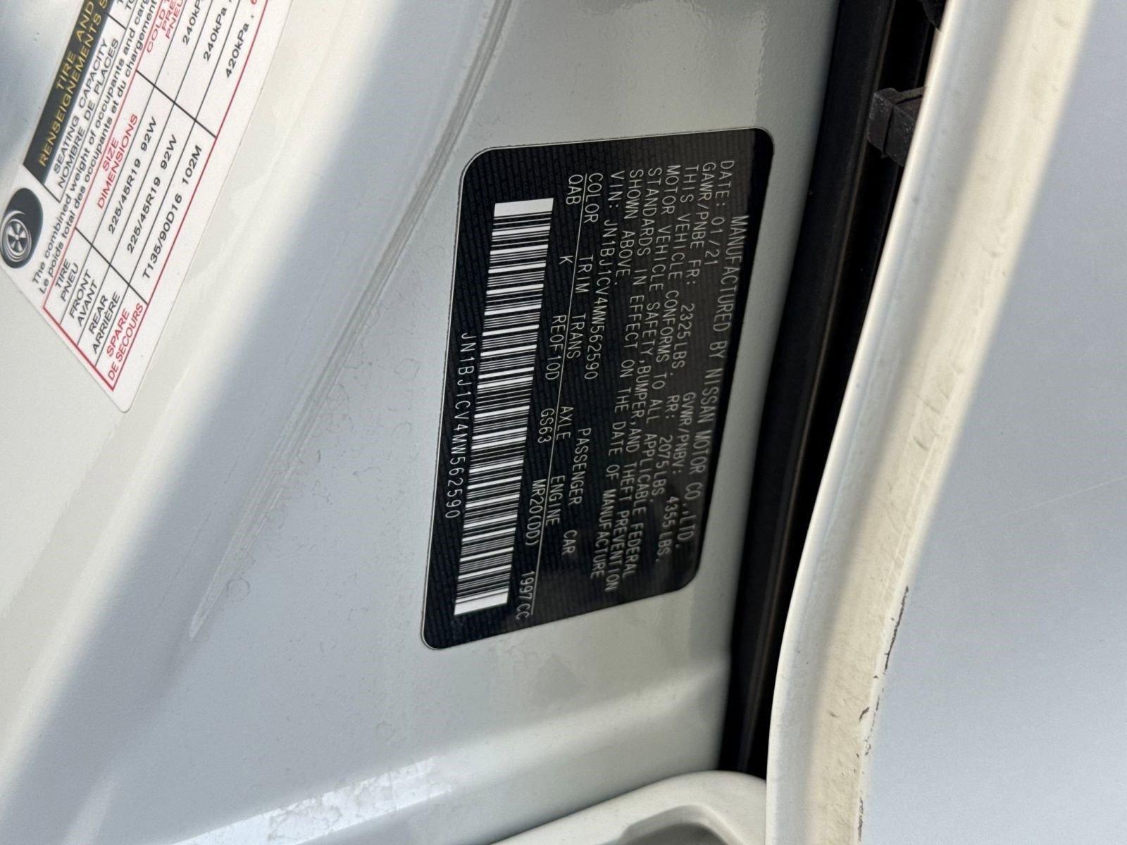 Used 2021 Nissan Rogue Sport SL w/ Premium Package image 19