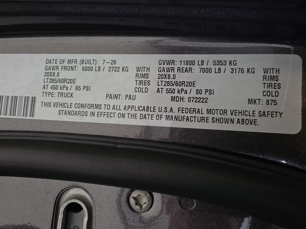 New 2027 RAM 3500 Big Horn AWD/4WD image 11