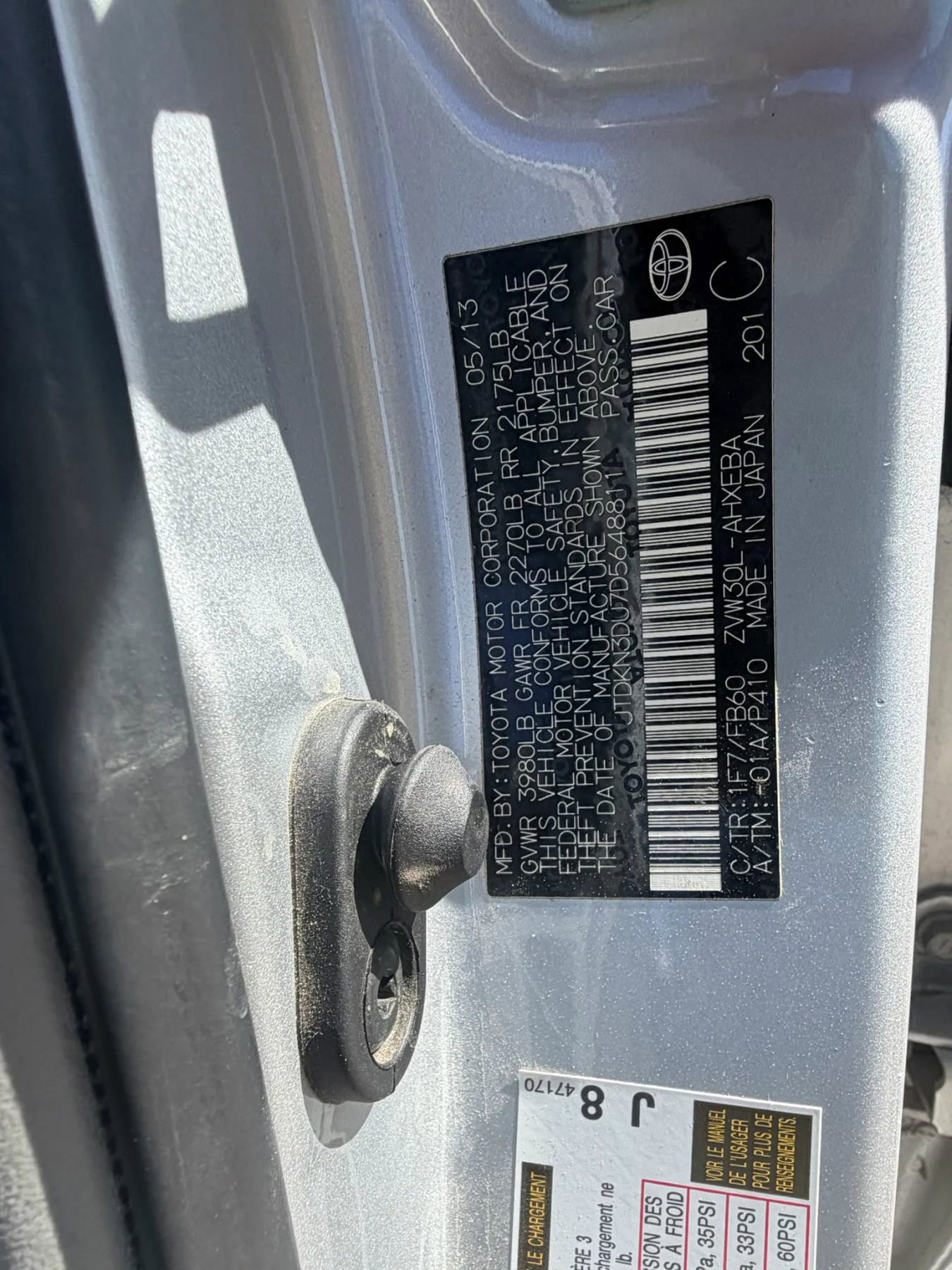 Used 2013 Toyota Prius Two FWD image 6
