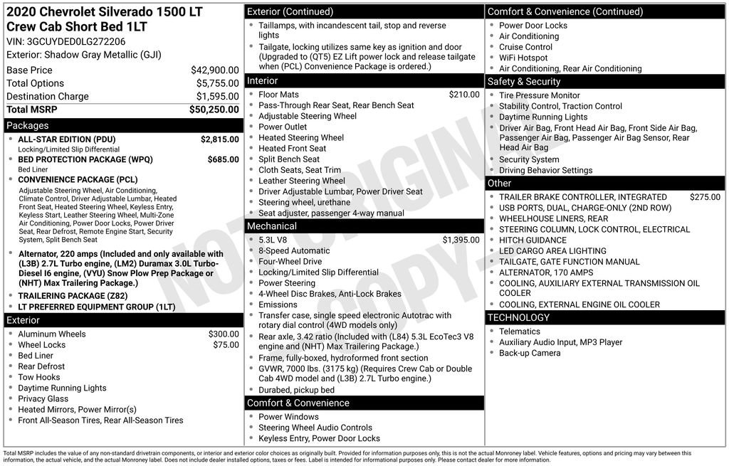 Used 2020 Chevrolet Silverado 1500 LT w/ All-Star Edition image 13