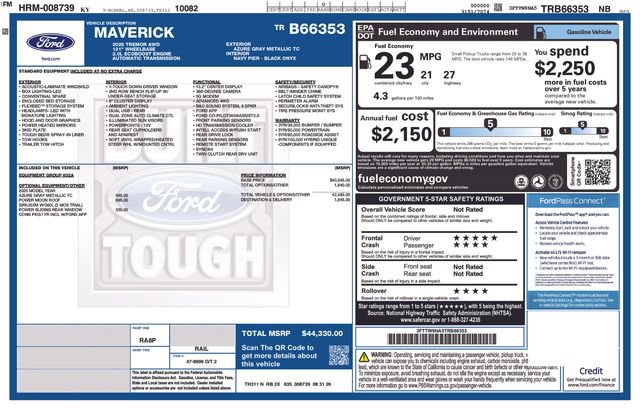 New 2026 Ford Maverick Tremor AWD/4WD image 4