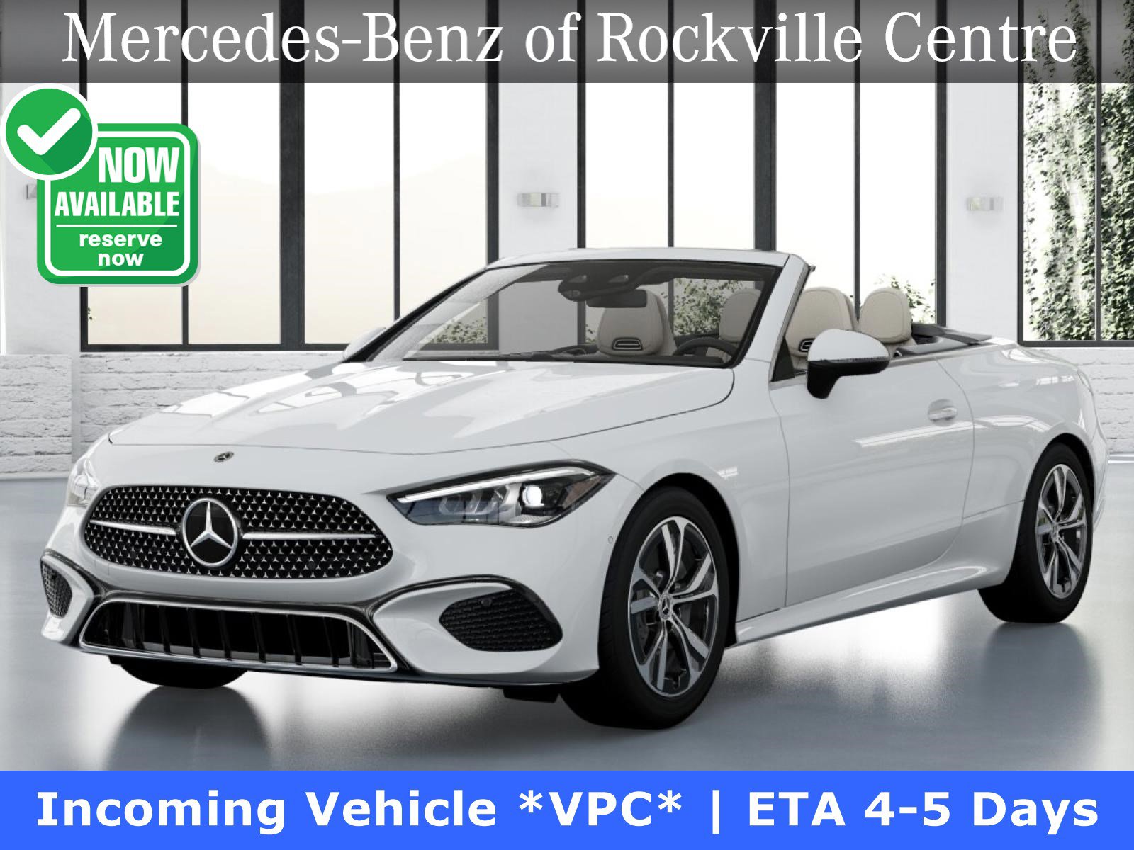 New 2026 Mercedes-Benz CLE 300 4MATIC Cabriolet
