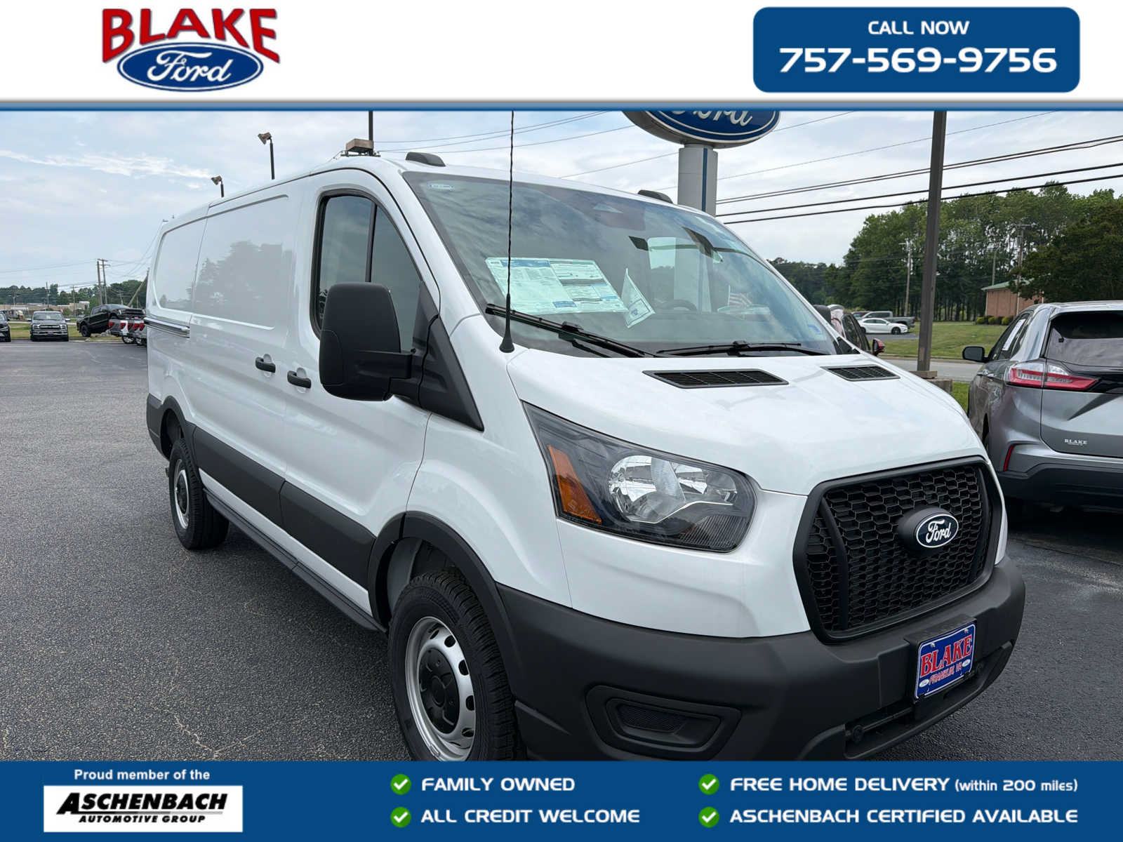 New 2026 Ford Transit 250 Low Roof
