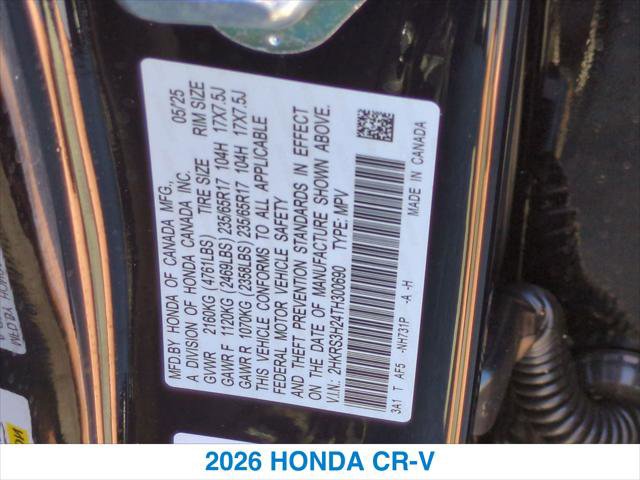 Certified 2026 Honda CR-V LX image 26