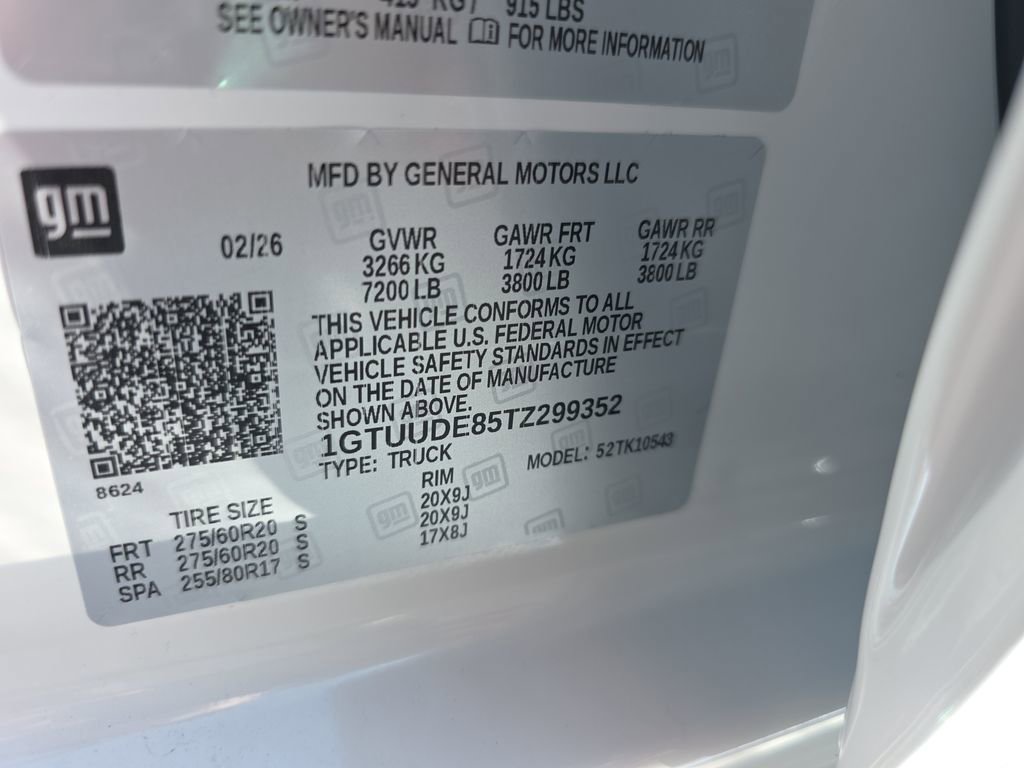 New 2026 GMC Sierra 1500 SLT w/ SLT Premium Plus Package AWD/4WD image 32