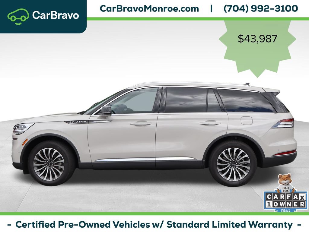 Used 2022 Lincoln Aviator Reserve w/ Equipment Group 201A RWD image 2