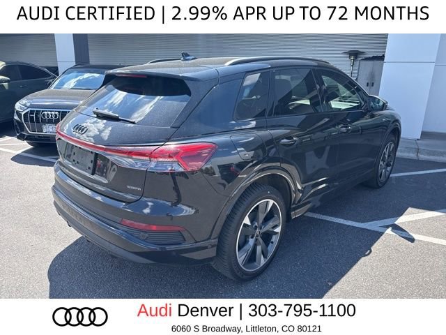 Certified 2023 Audi Q4 e-tron Prestige w/ Black Optic Package AWD/4WD image 4