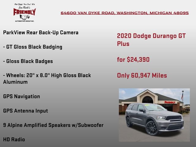 Used 2020 Dodge Durango GT image 25