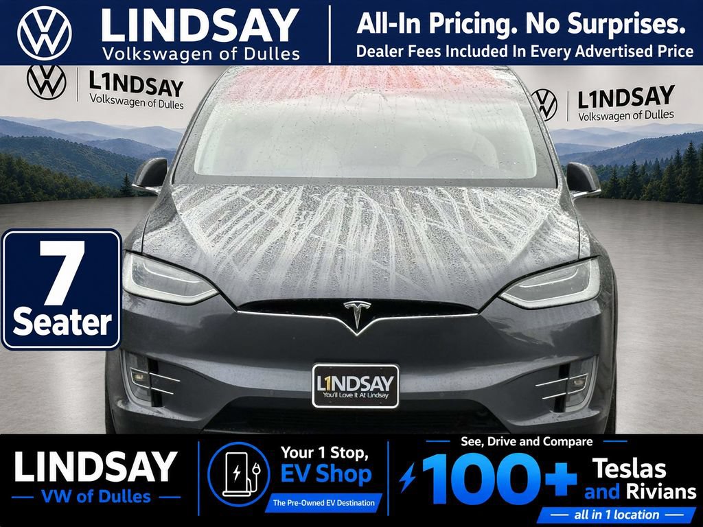 Used 2018 Tesla Model X 75D AWD/4WD image 3