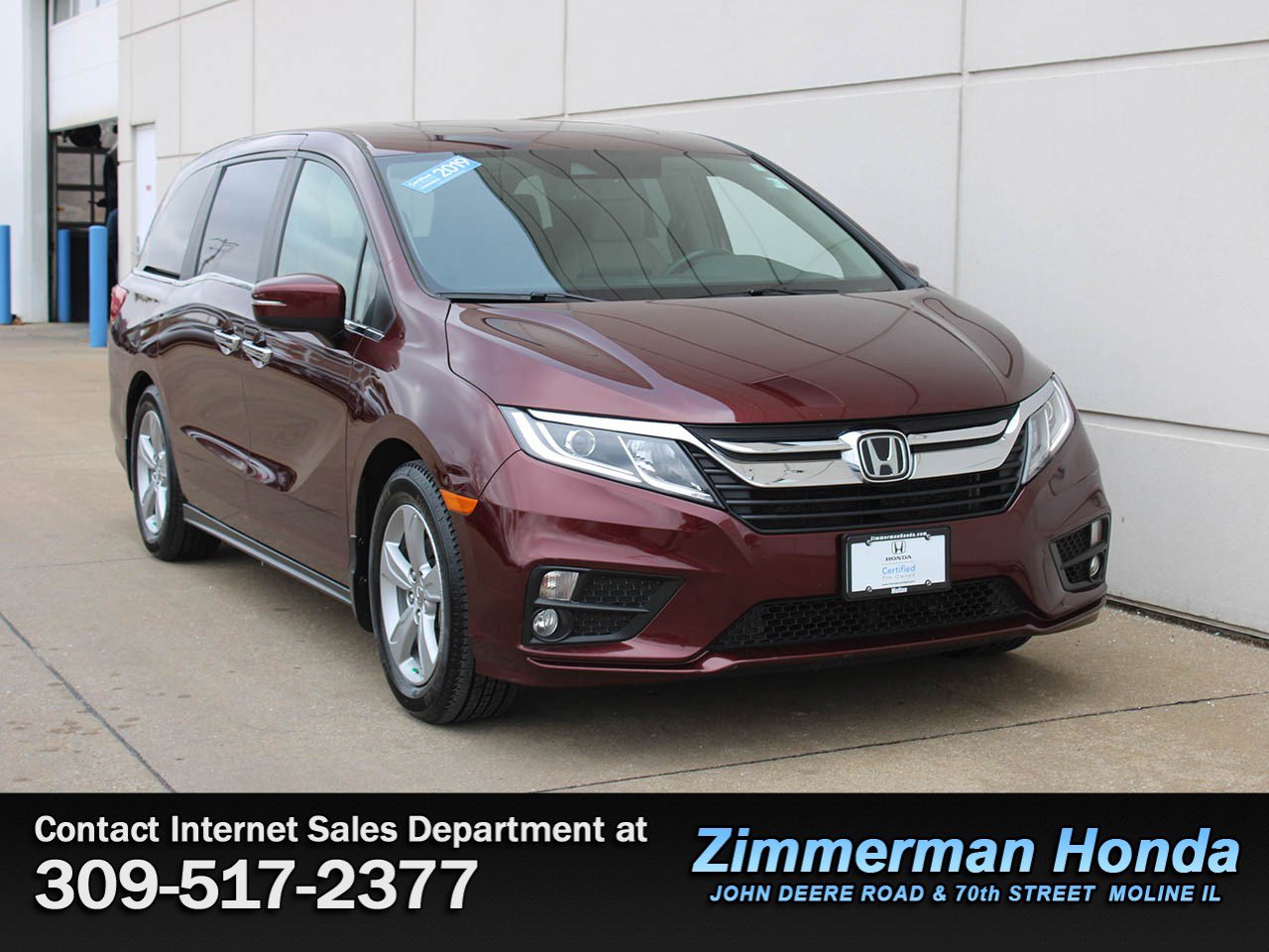 Certified 2019 Honda Odyssey EX-L image 3