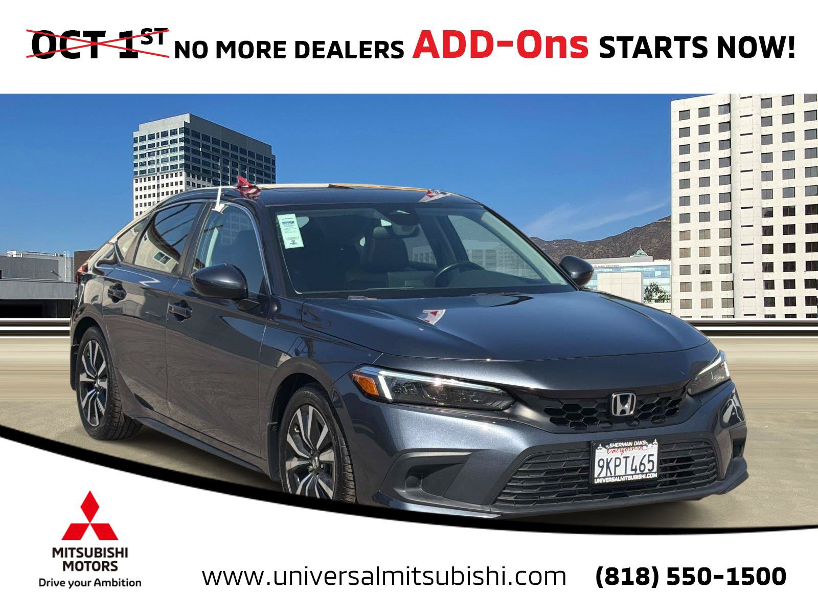 Used 2024 Honda Civic EX-L image 1