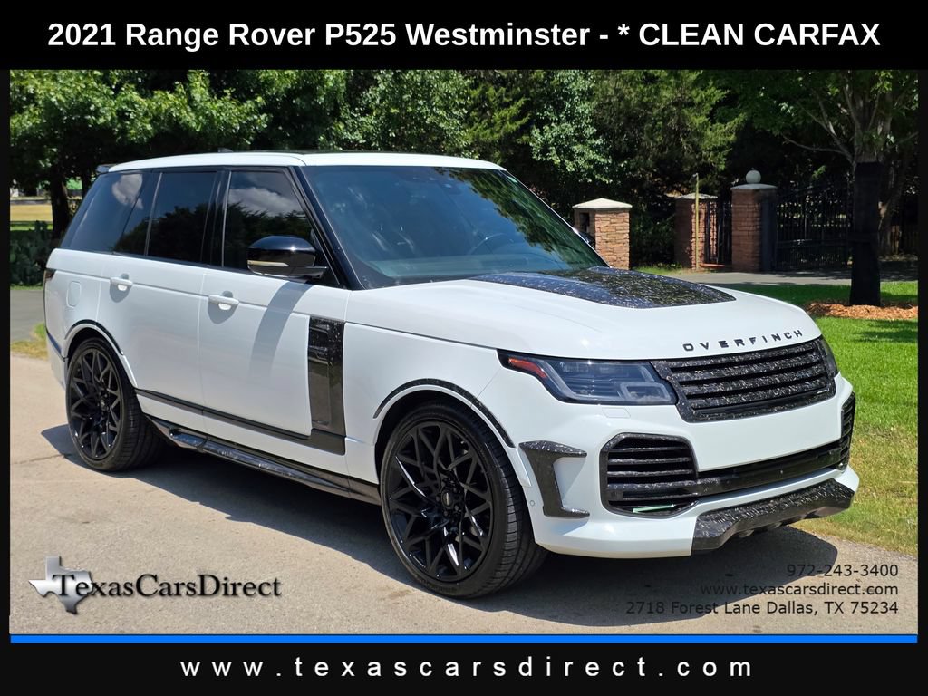 Used 2021 Land Rover Range Rover Westminster Edition AWD/4WD 360° Tour