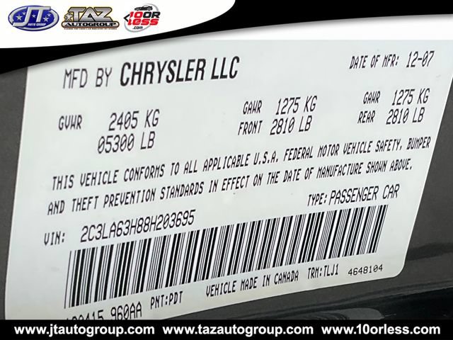 Used 2008 Chrysler 300 C w/ Protection Group II RWD image 19