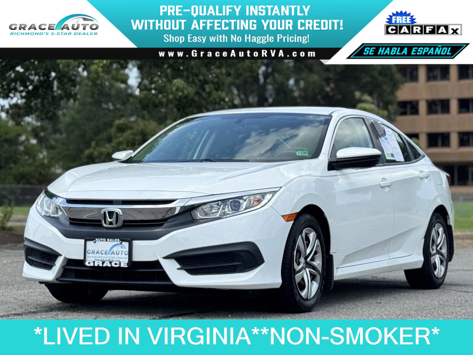 Used 2016 Honda Civic LX