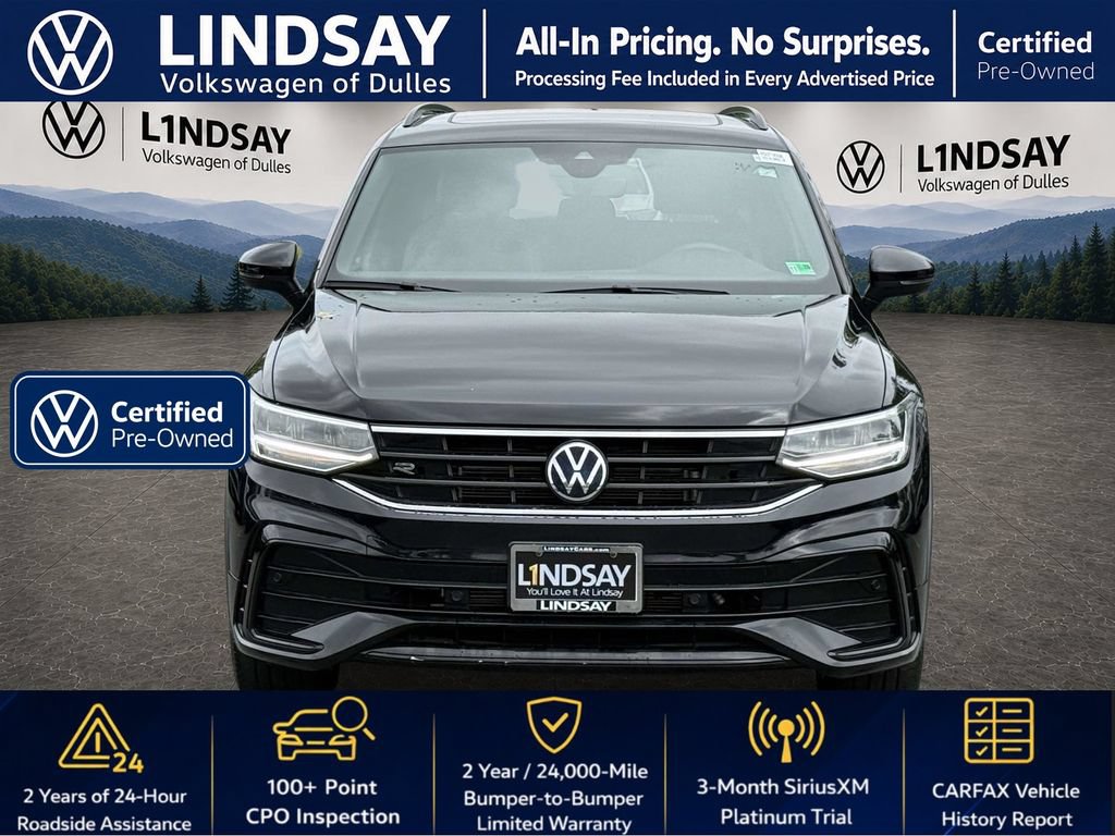Used 2023 Volkswagen Tiguan SE R-Line AWD/4WD image 3