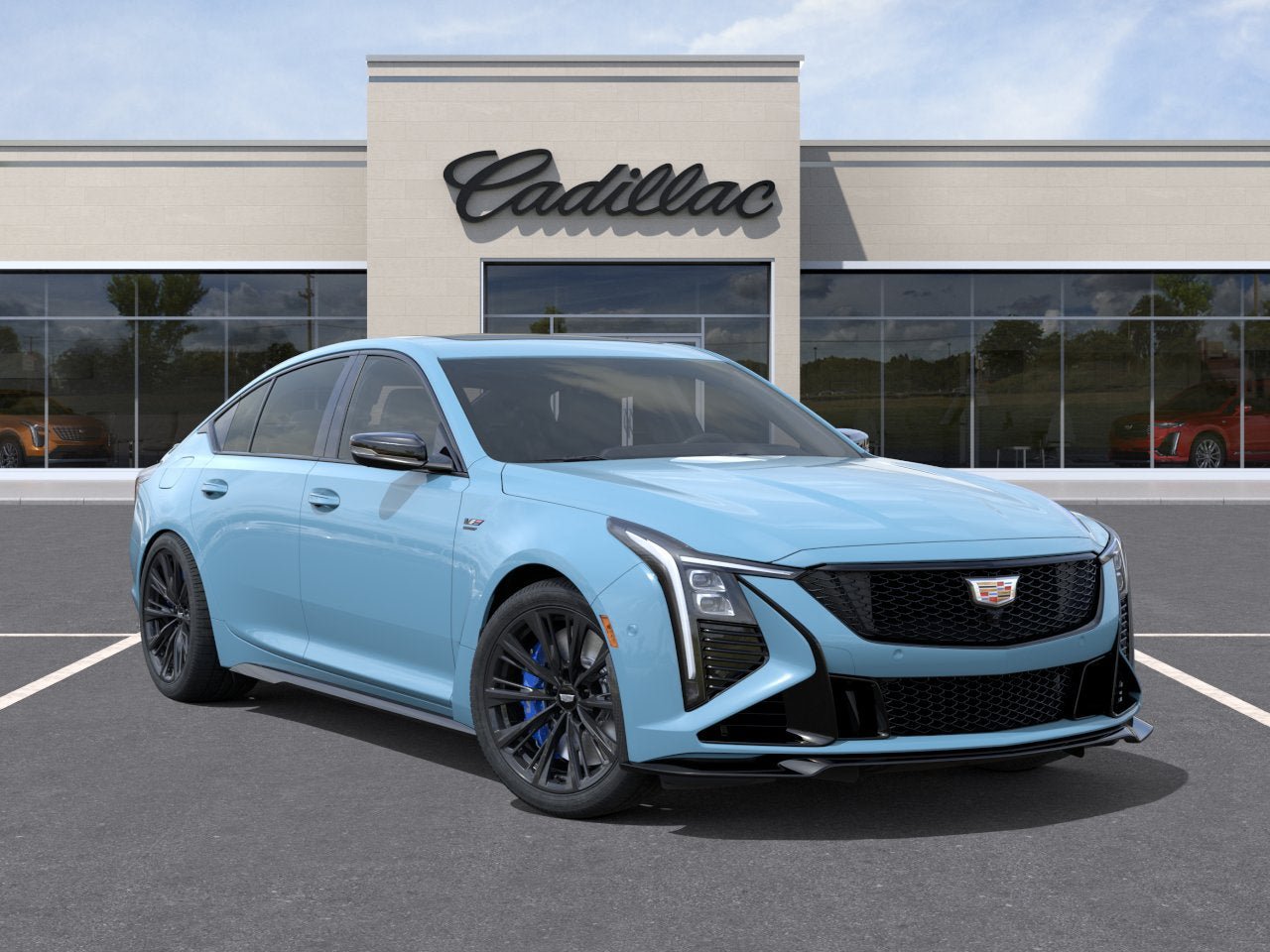 New 2026 Cadillac CT5 V Blackwing w/ LPO, Blue Accent Package RWD image 7