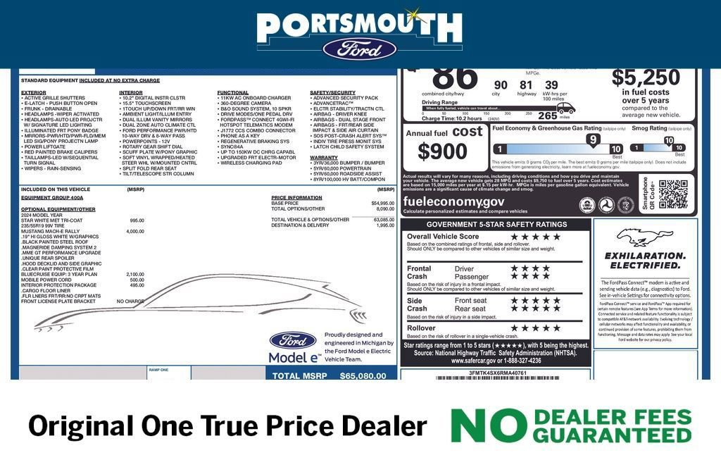 New 2024 Ford Mustang Mach-E GT AWD/4WD image 16