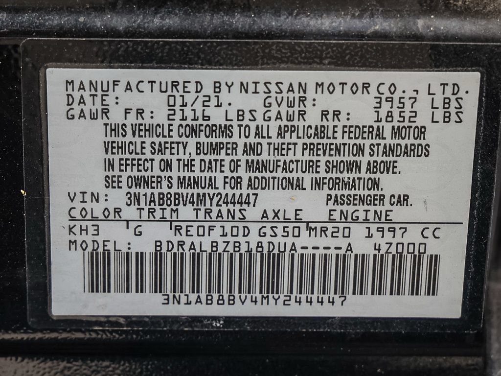 Used 2021 Nissan Sentra S FWD image 32