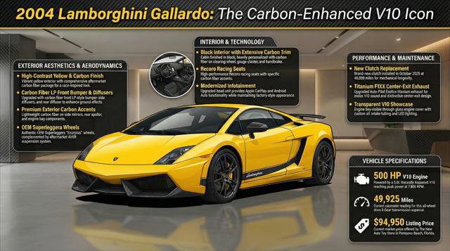 Used 2004 Lamborghini Gallardo AWD/4WD image 4