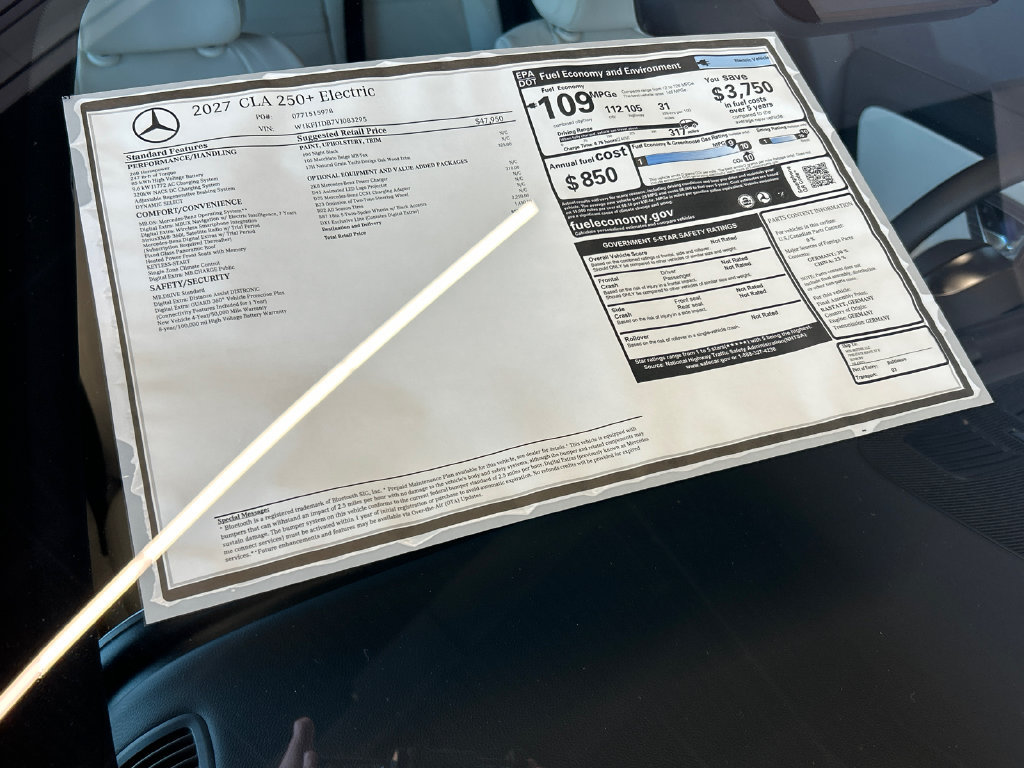 New 2027 Mercedes-Benz CLA 250+ image 25