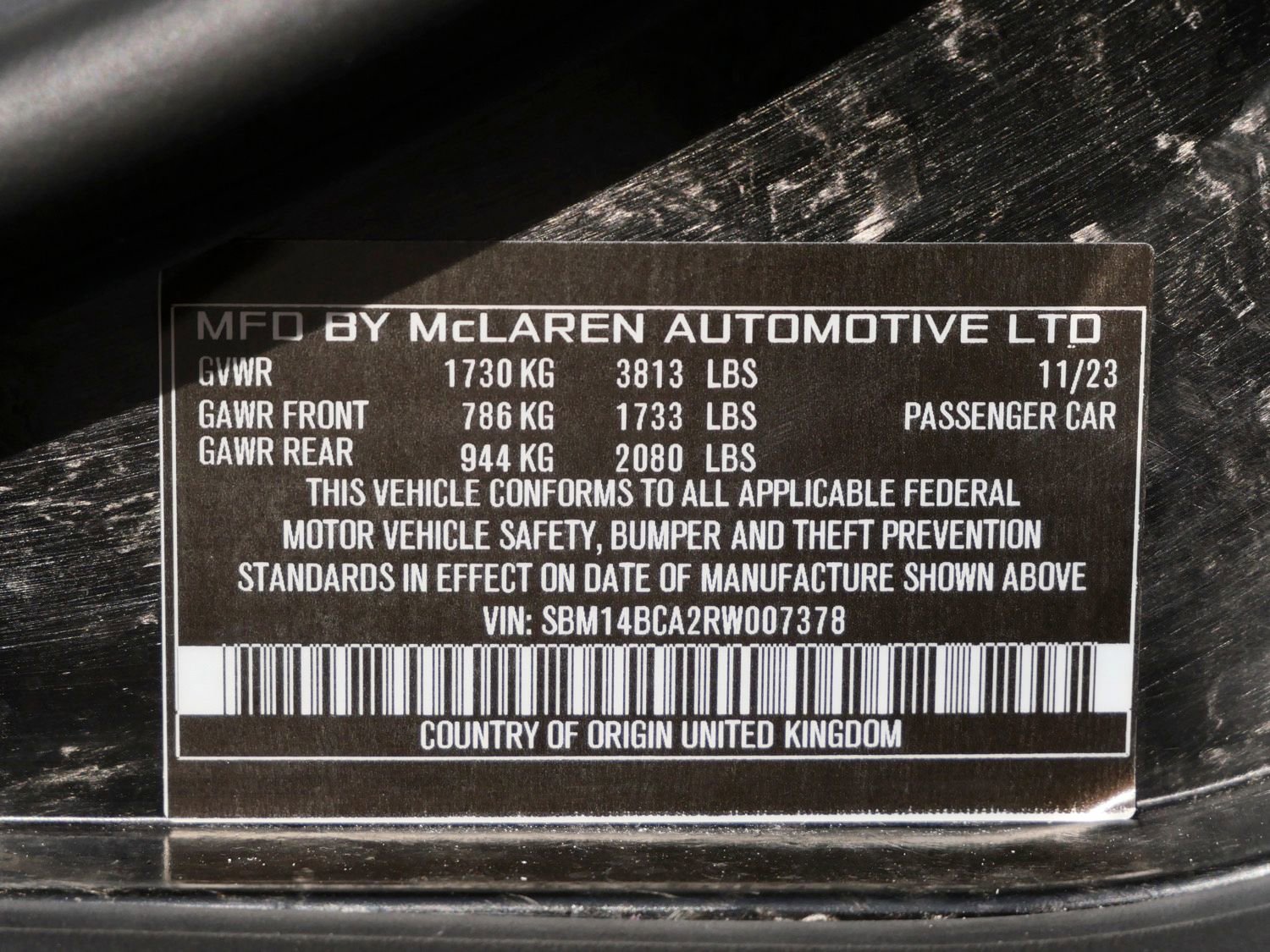 Used 2024 McLaren 750S Spider image 27