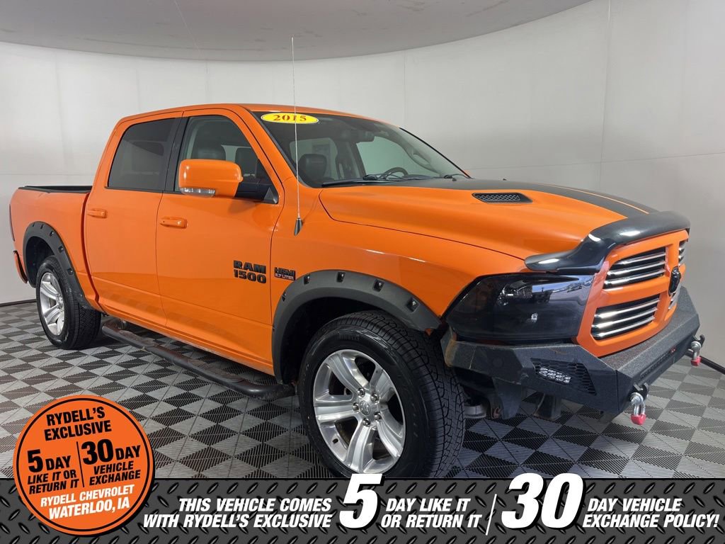 Used 2015 RAM 1500 Sport w/ Ignition Orange Sport Package