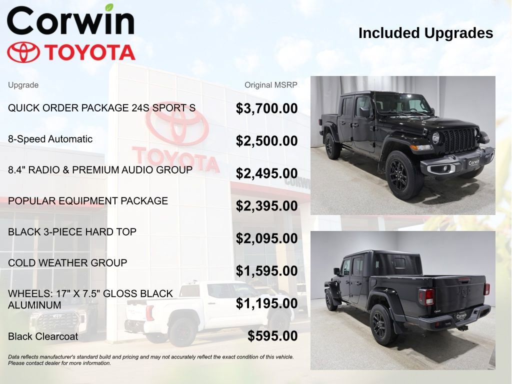 Used 2023 Jeep Gladiator Sport AWD/4WD image 4