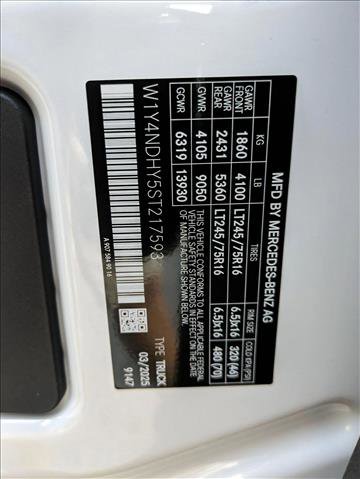 New 2025 Mercedes-Benz Sprinter 2500 image 17