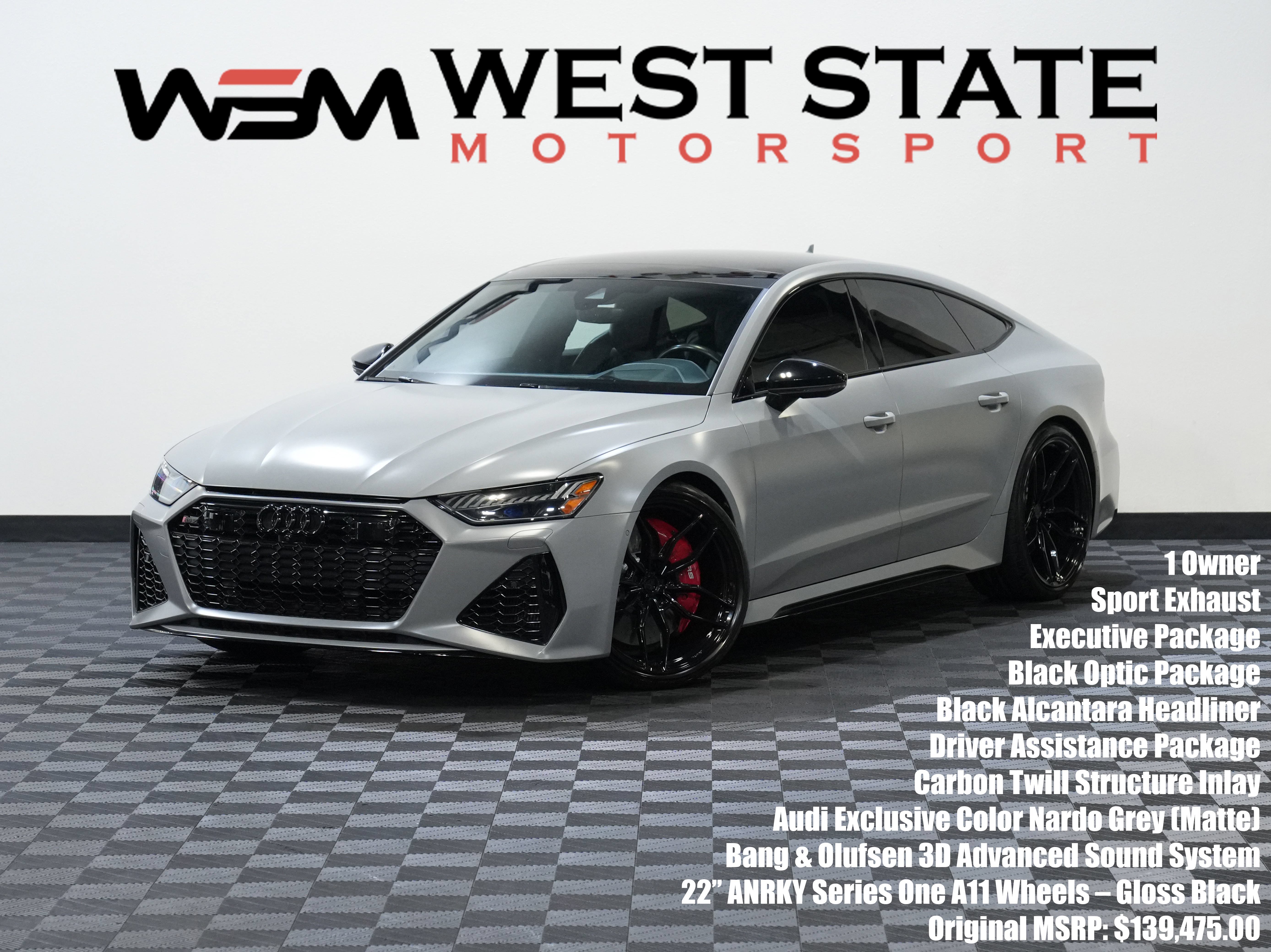 Used 2021 Audi RS 7 Sportback AWD/4WD image 1