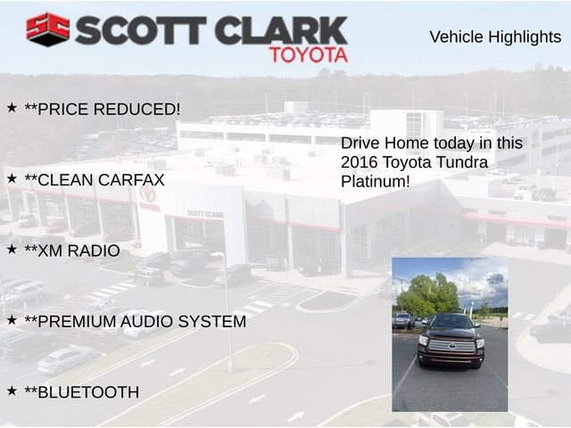Used 2016 Toyota Tundra Platinum AWD/4WD image 10