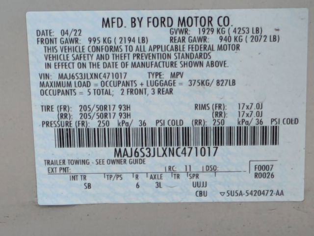 Used 2022 Ford EcoSport SES AWD/4WD image 28