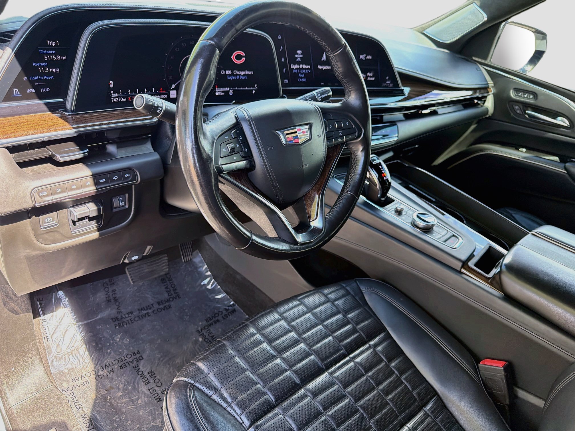 Used 2022 Cadillac Escalade ESV Sport Platinum w/ Heavy-Duty Trailer Package AWD/4WD image 9
