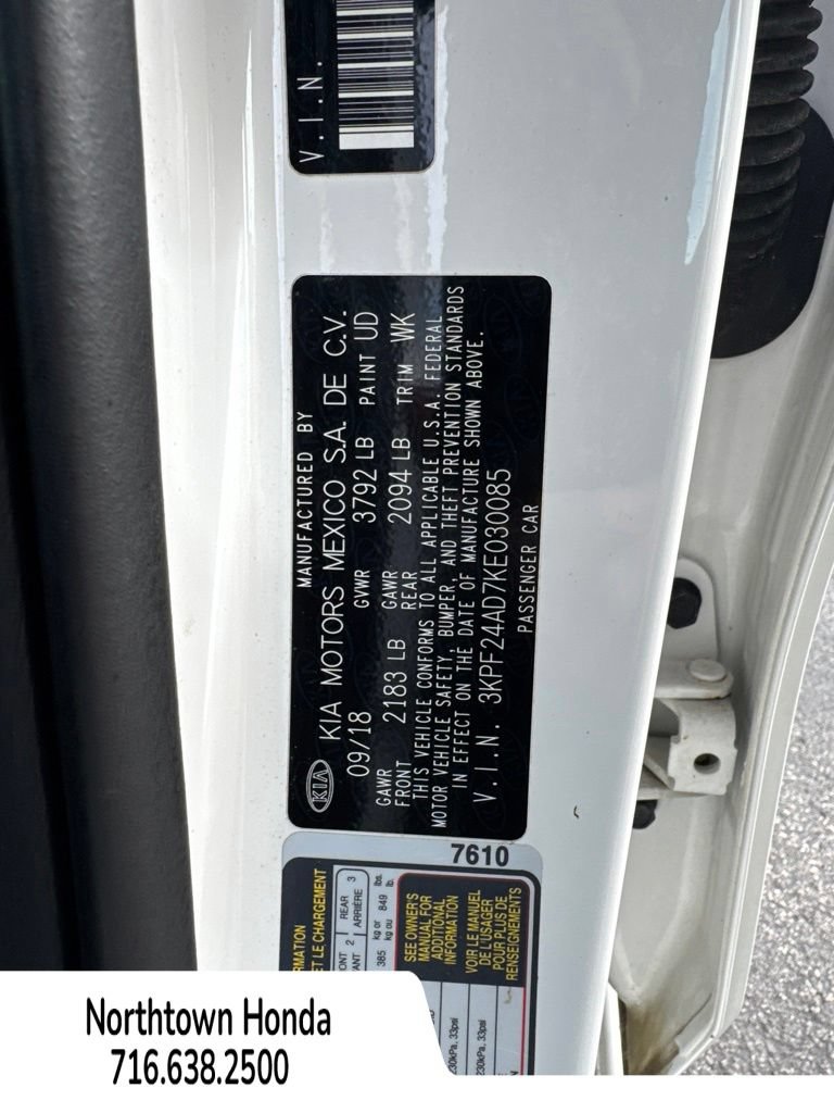 Used 2019 Kia Forte LXS FWD image 14