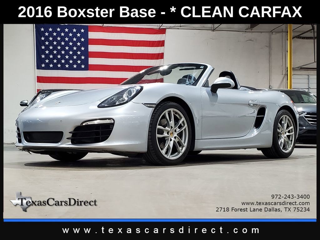 Used 2016 Porsche Boxster