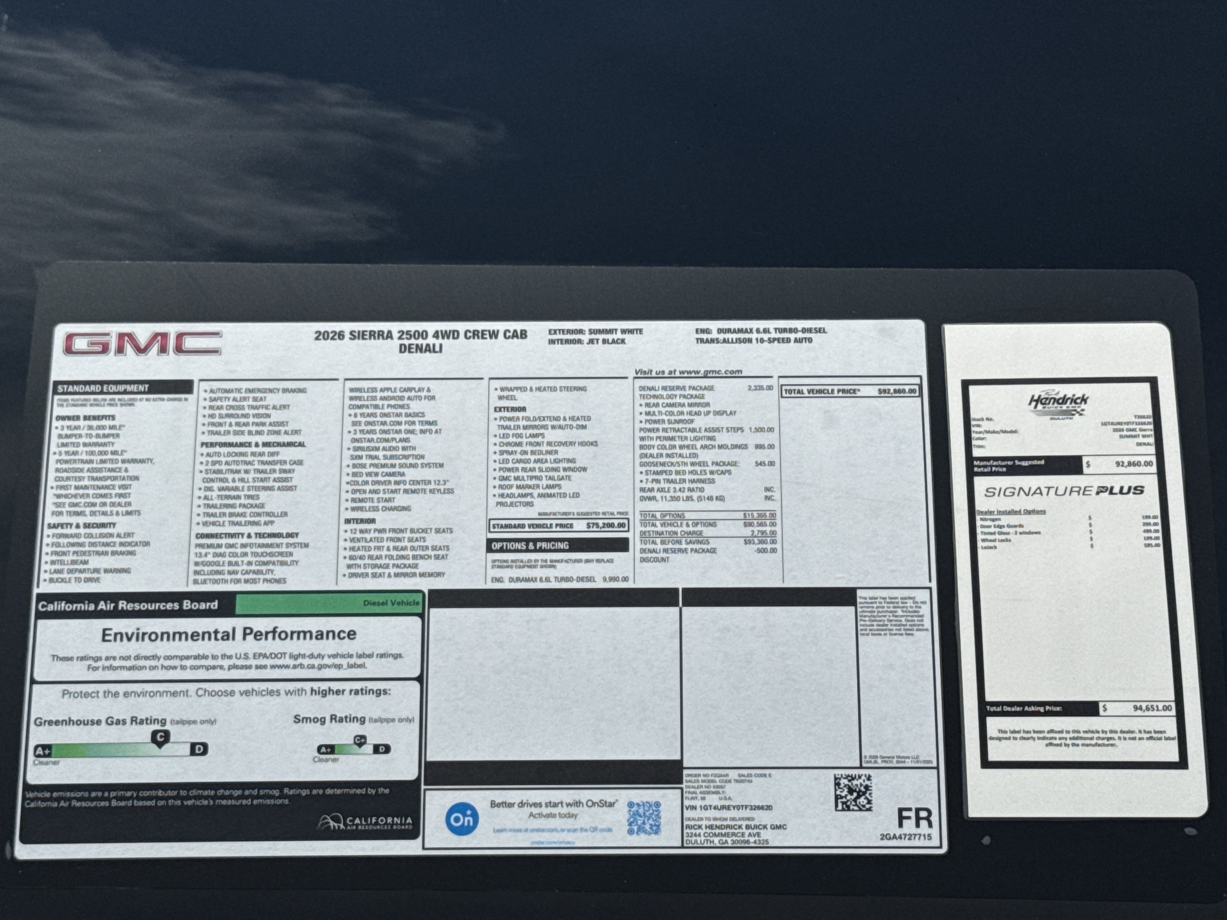 New 2026 GMC Sierra 2500 Denali w/ Denali Reserve Package AWD/4WD image 36