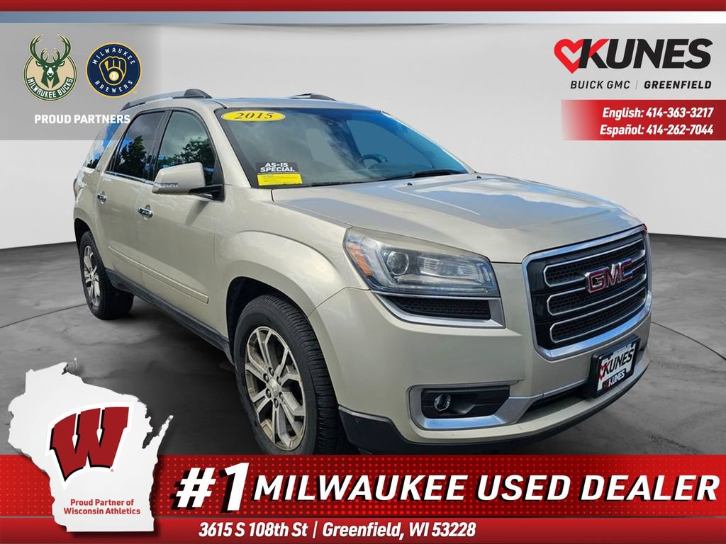 Used 2015 GMC Acadia SLT w/ Open Road Package AWD/4WD image 1