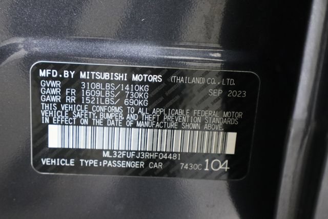 Used 2024 Mitsubishi Mirage G4 ES FWD image 28