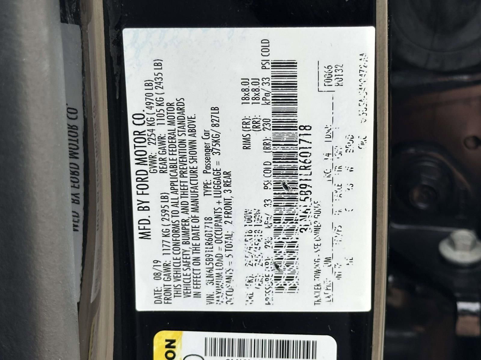 Used 2020 Lincoln MKZ AWD image 25