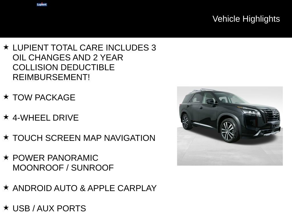 Used 2023 Nissan Pathfinder Platinum AWD/4WD image 7