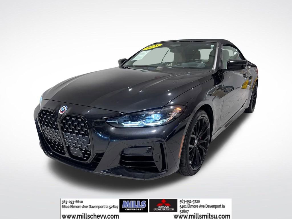 Used 2023 BMW 440i xDrive Convertible w/ Premium Package image 1