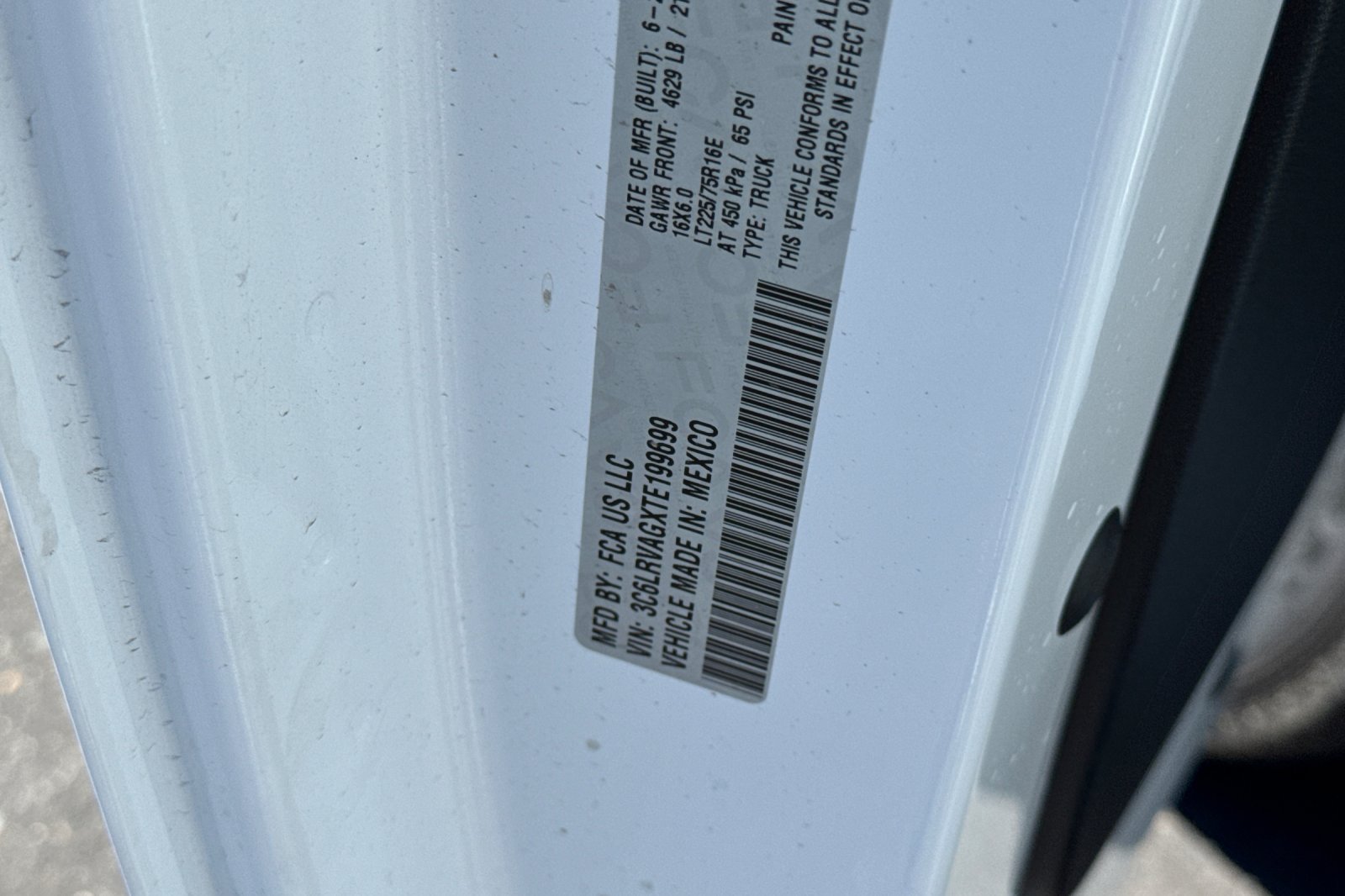 New 2026 RAM ProMaster 1500 w/ Quick Order Package 22G SLT FWD image 25