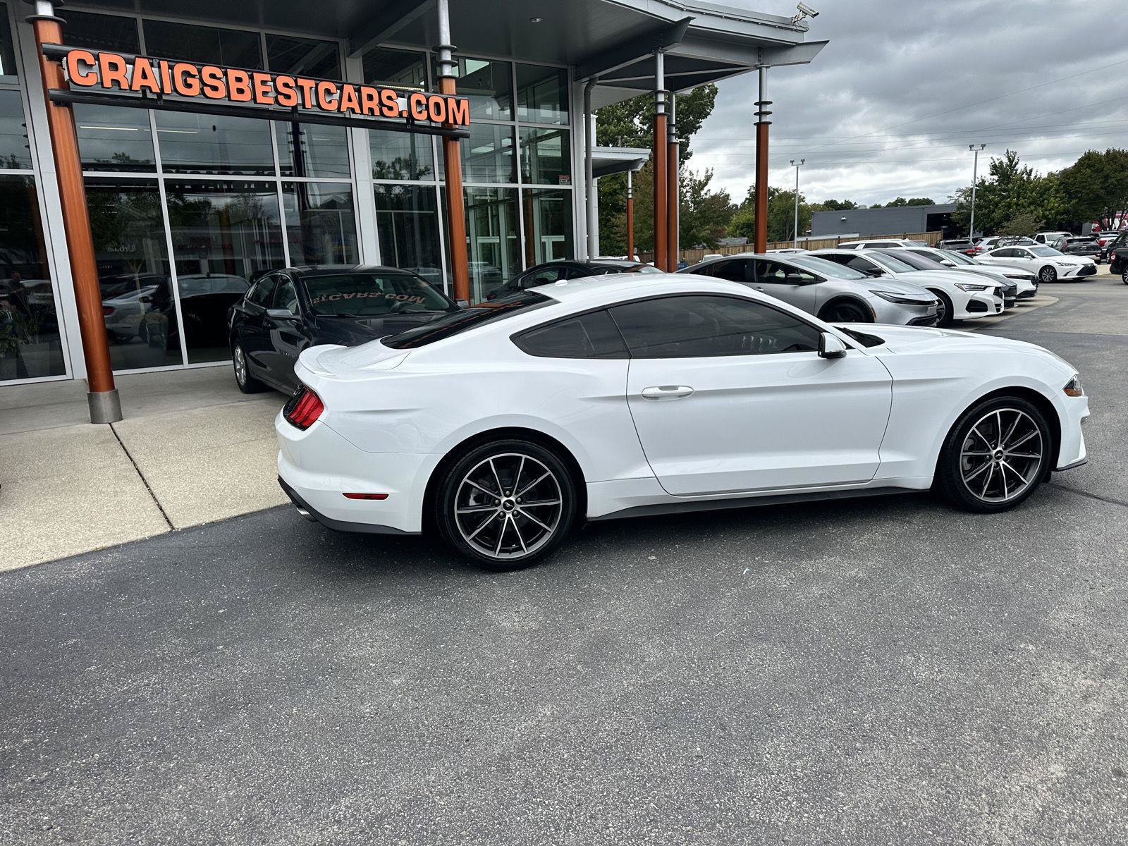 Used 2018 Ford Mustang Premium w/ Wheel & Stripe Package RWD image 3