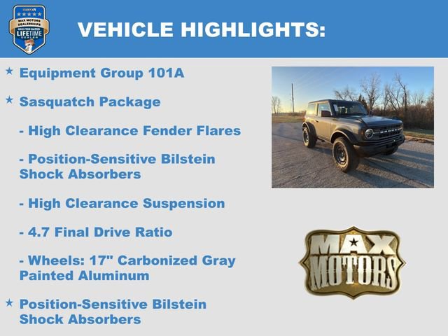 New 2025 Ford Bronco 2-Door w/ Sasquatch Package image 5